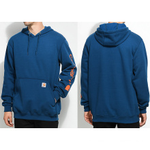 Carhartt Signature Navy Orange Pullover Signature Hoody